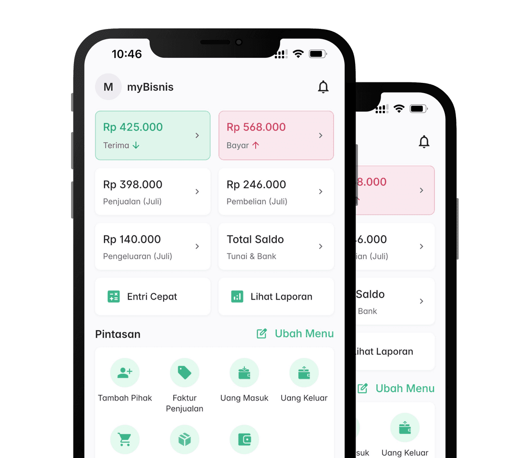 Mobile design mockup