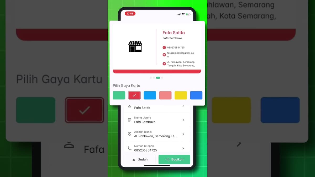 Cara Membuat Kartu Bisnis Digital di myBisnis
