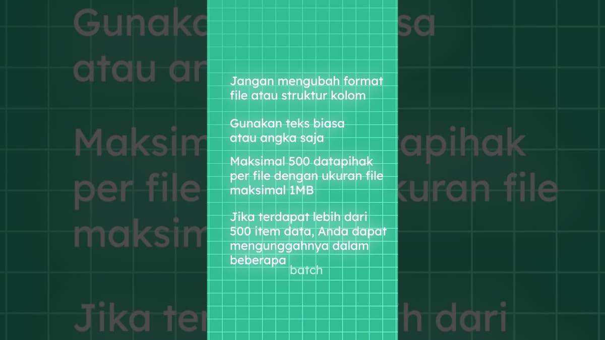 Cara Impor Massal Data Pelanggan & Pemasok di myBisnis
