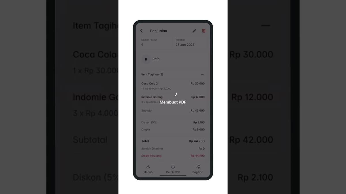 Cara Mencatat Penjualan di Aplikasi myBisnis